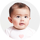 Ir para página Bebê menina